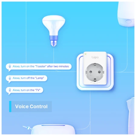 Умная розетка TP-Link (TAPO-P100-2-PACK)