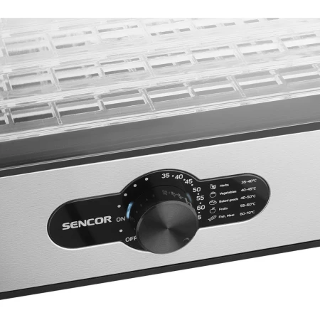 Сушилка для овощей и фруктов Sencor (SFD950SS)