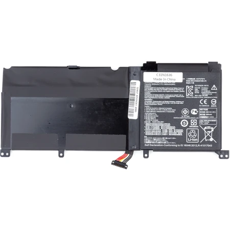 Акумулятор для ноутбука ASUS ROG G501VW (C41N1524) (NB431472)