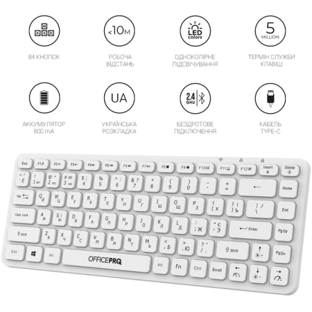 Клавіатура OfficePro (SK790W)