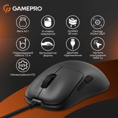 Мышь GamePro (GM690B)