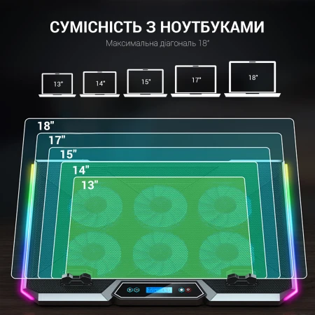 Підставка для ноутбука GamePro (CP890)