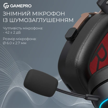 Навушники GamePro (HSW249B)