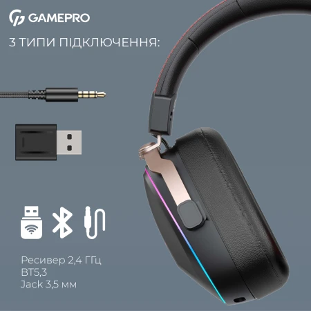 Навушники GamePro (HSW249B)