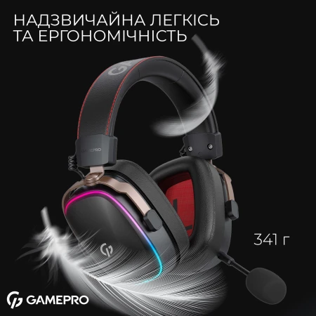 Навушники GamePro (HSW249B)