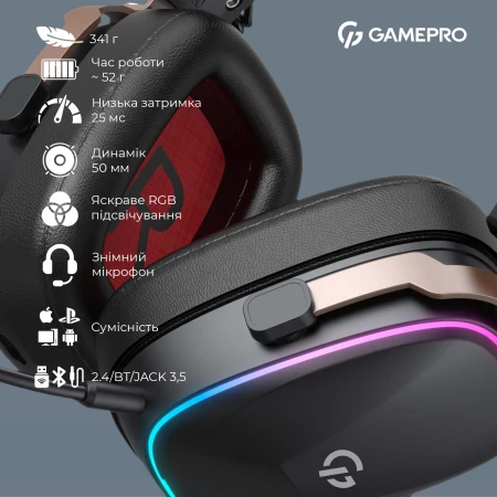 Навушники GamePro (HSW249B)