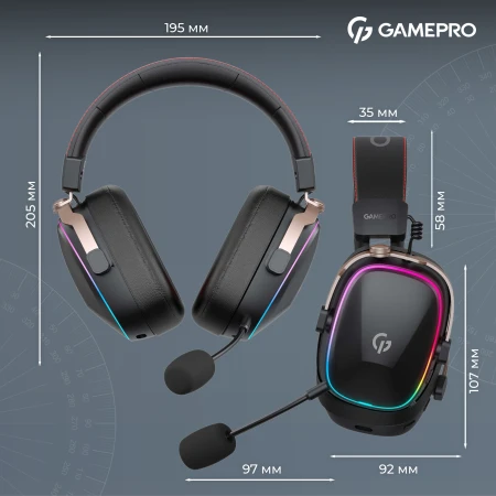 Навушники GamePro (HSW249B)