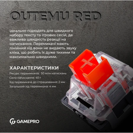 Клавиатура GamePro (MK170B)