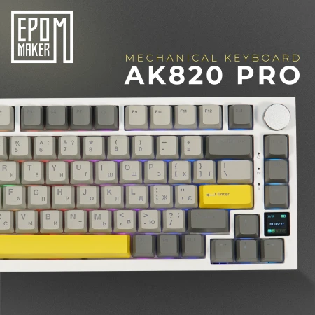 Клавиатура Epomaker (AK820-PRO-W-FF)