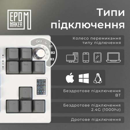 Клавиатура Epomaker (SHX-W-M)