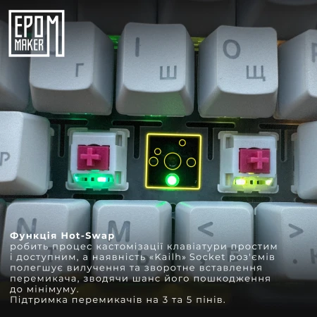 Клавиатура Epomaker (SHX-W-M)