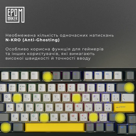 Клавиатура Epomaker (TH80-SE-B-BV2)
