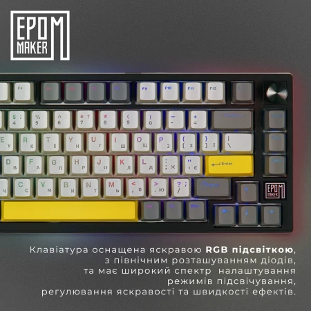 Клавиатура Epomaker (TH80-SE-B-BV2)