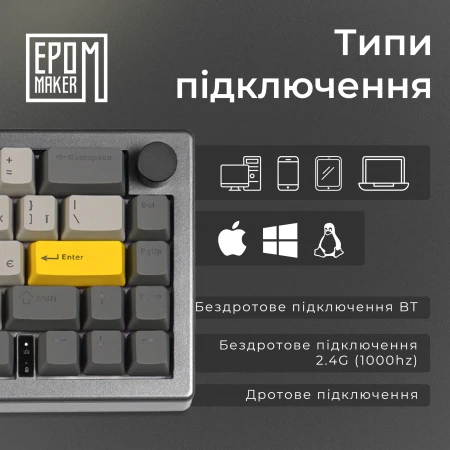 Клавиатура Epomaker (EK68-B-BV2)