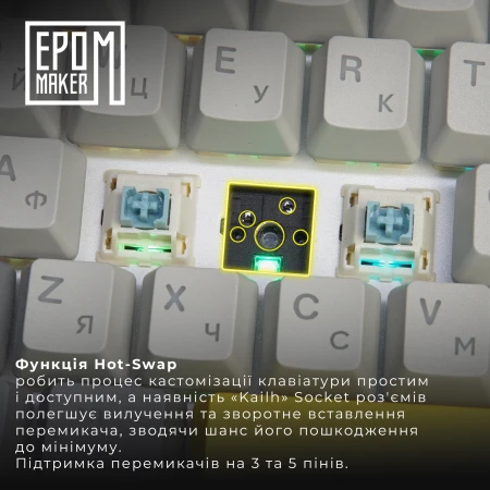 Клавиатура Epomaker (EK68-B-BV2)