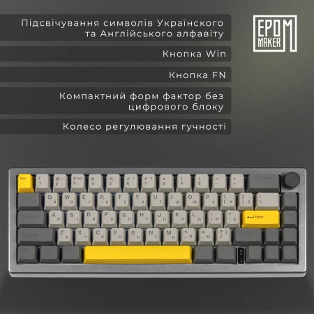 Клавиатура Epomaker (EK68-B-BV2)