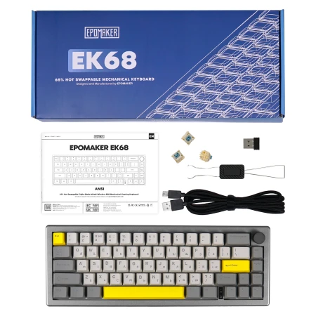 Клавиатура Epomaker (EK68-B-BV2)
