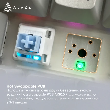 Клавиатура Ajazz (AK820PRO-FF-PWB)