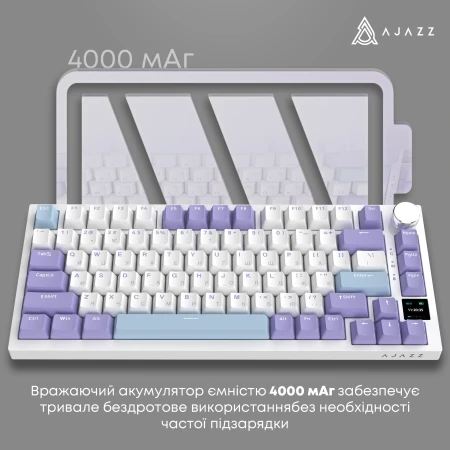 Клавиатура Ajazz (AK820PRO-FF-PWB)