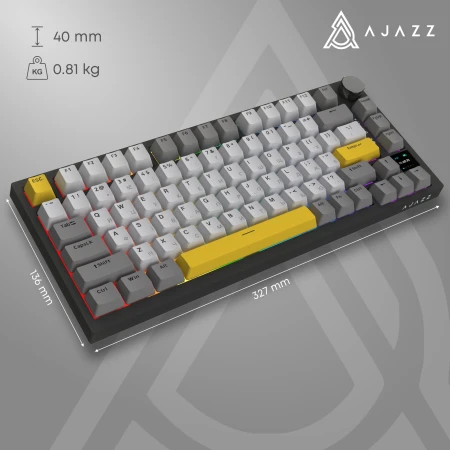 Клавиатура Ajazz (AK820PRO-FF-BGY)