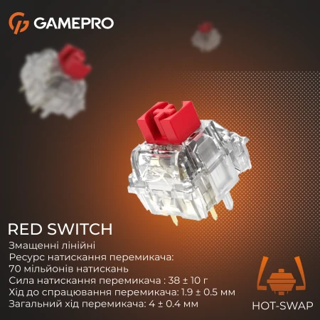 Клавіатура GamePro (MK126)