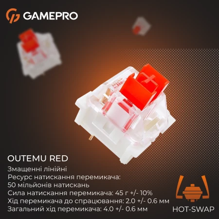 Клавіатура GamePro (MK130BW)