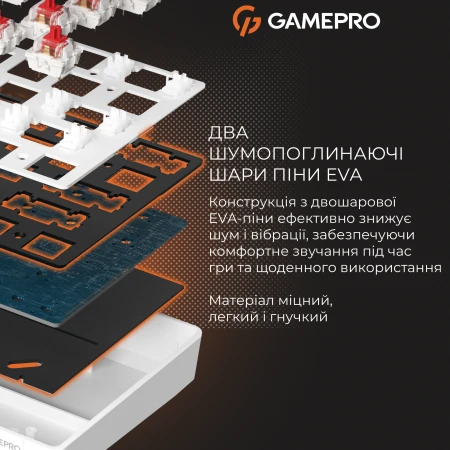 Клавіатура GamePro (MK130BW)