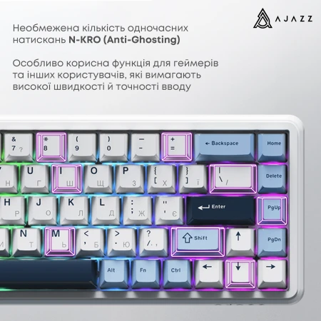 Клавиатура Ajazz (AK680-M-BWD-A)