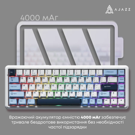 Клавиатура Ajazz (AK680-M-BWD-A)