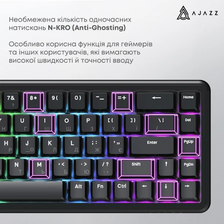 Клавиатура Ajazz (AK680-WM-B-A)