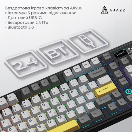 Клавиатура Ajazz (AK980-CS-BGY)