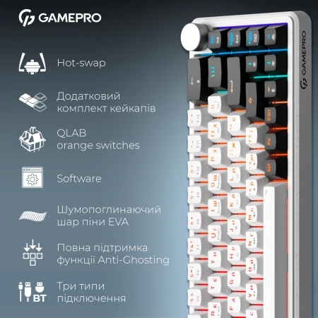 Клавиатура GamePro (MK210W Pro)