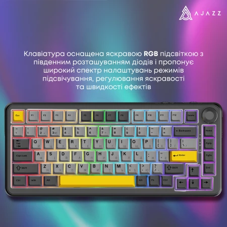 Мышь Ajazz (AK820MAX-DD-BGY)