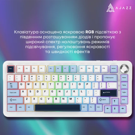 Мышь Ajazz (AK820MAX-DD-BWD)