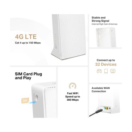 Беспроводной маршрутизатор Mercusys (MB112-4G)