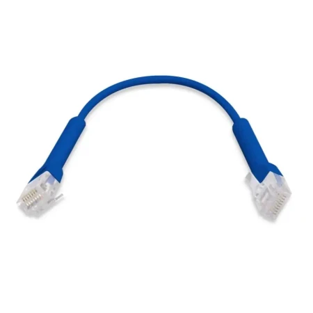 Патч корд Ubiquiti UTP Cat. 6 0.3 м PVC Блакитний (UC-PATCH-0.3M-RJ45-BL)