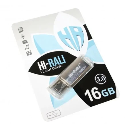 Флеш пам'ять USB Hi-Rali 16ГБ USB 3.0 (HI-16GB3VCSL)