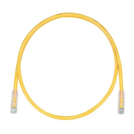 Патч корд Panduit UTP Cat. 6 15 м PVC Жовтий (UTPSP15MYLY)