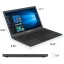 Ноутбук Hyundai HyBook Intel Celeron 2-ядерный	 (HTLB14INC4Z1ESG)