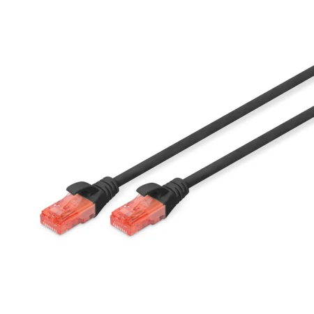 Патч-корд DIGITUS UTP Cat. 6 1 м LSZH Черный (DK-1617-010/BL)