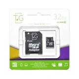 Карта памяти T&G microSD 32 ГБ (TG-32GBSD10U1-01)