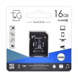 Карта пам'яті T&G microSD 16ГБ (TG-16GBSD10U3-01)