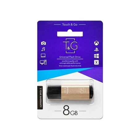Флеш пам'ять USB T&G 8ГБ USB 2.0 (TG121-8GBGD)