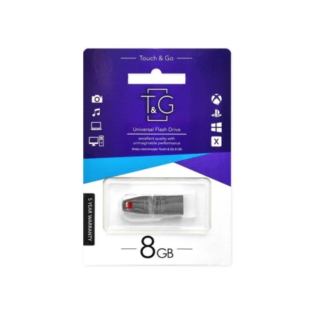 Флеш пам'ять USB T&G 8ГБ USB 2.0 (TG115-8G)
