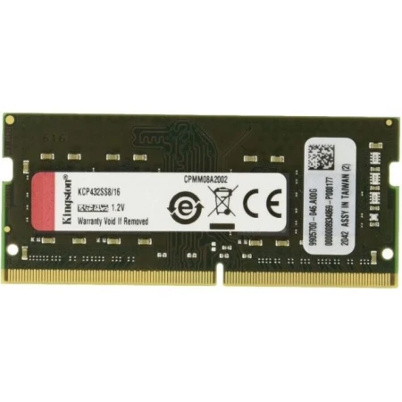 Оперативная память Kingston SO-DIMM DDR4 16ГБ (KCP432SS8/16)