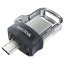 Флеш память USB SanDisk Ultra Dual Drive 256ГБ microUSB USB 3.2 (SDDD3-256G-G46)