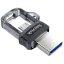 Флеш память USB SanDisk Ultra Dual Drive 256ГБ microUSB USB 3.2 (SDDD3-256G-G46)