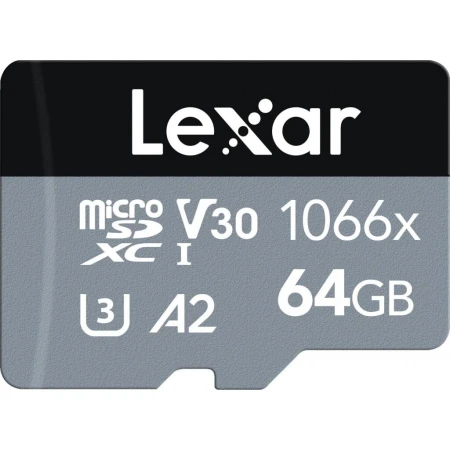 Карта памяти Lexar microSDXC 64ГБ (LMS1066064G-BNANG)