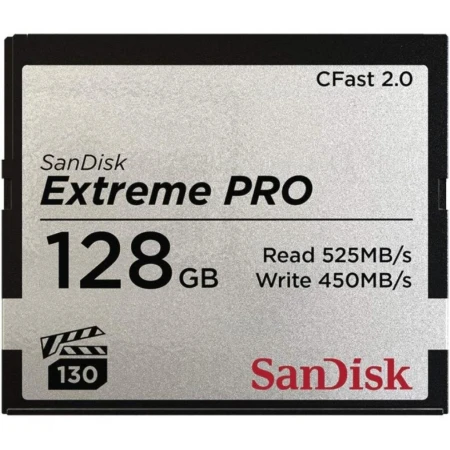 Карта памяти SanDisk Extreme Pro CompactFlash 128ГБ (SDCFSP-128G-G46D)