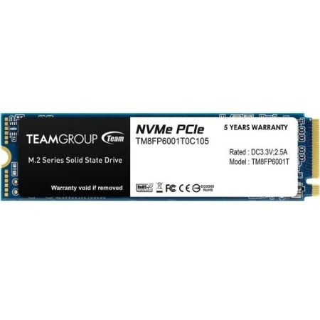 SSD диск Team MP33 1ТБ PCIe 3.0 x4 M.2 2280 3D NAND TLC (TM8FP6001T0C101)